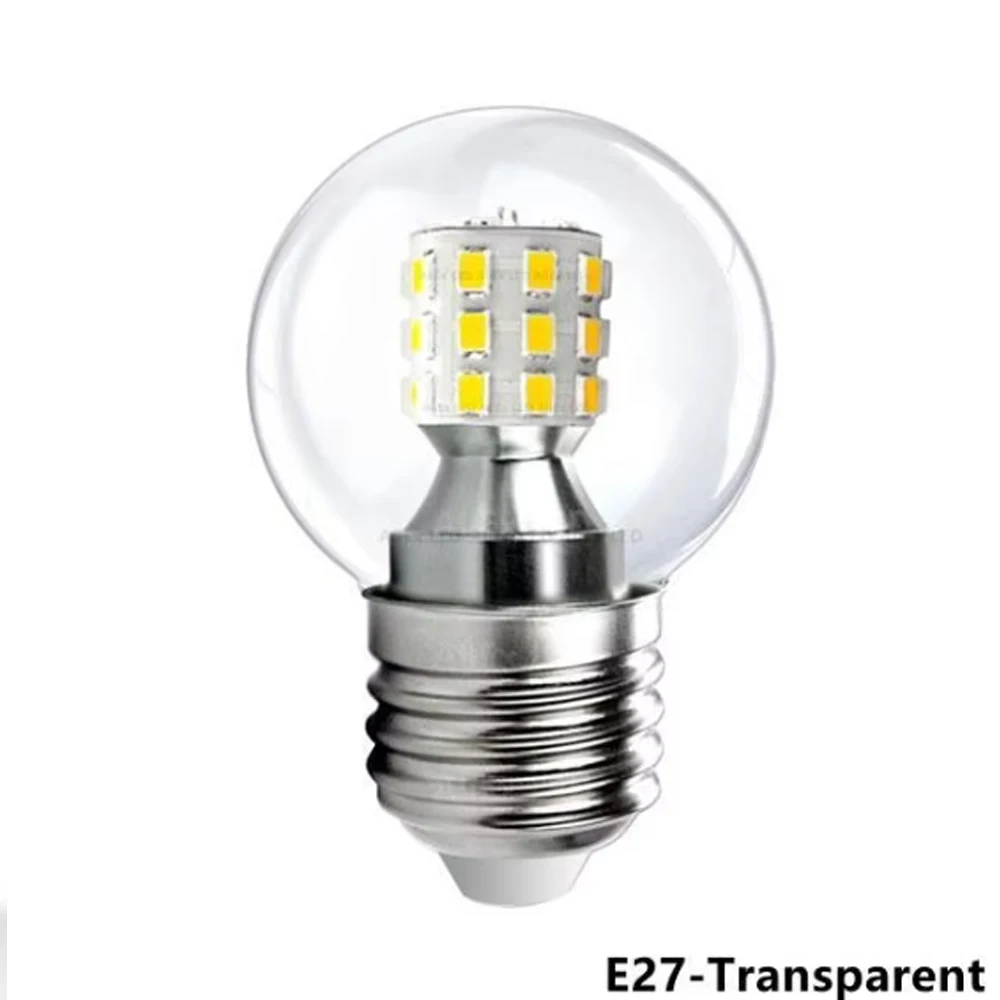 Lampadina a led 6w 9w 12w 220v E27 6000k 3000K Lampada ad alta efficienza energetica Lampadario a globo di luce vintage Lampadario Luminosità Ciondolo Bianco freddo