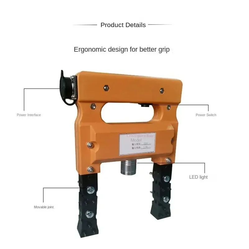 

【Лучшие продажи】Новый портативный дефектоскоп с магнитным хомутом CJE12/220, двойной детектор магнитных частиц переменного и постоянного тока для металла Sur