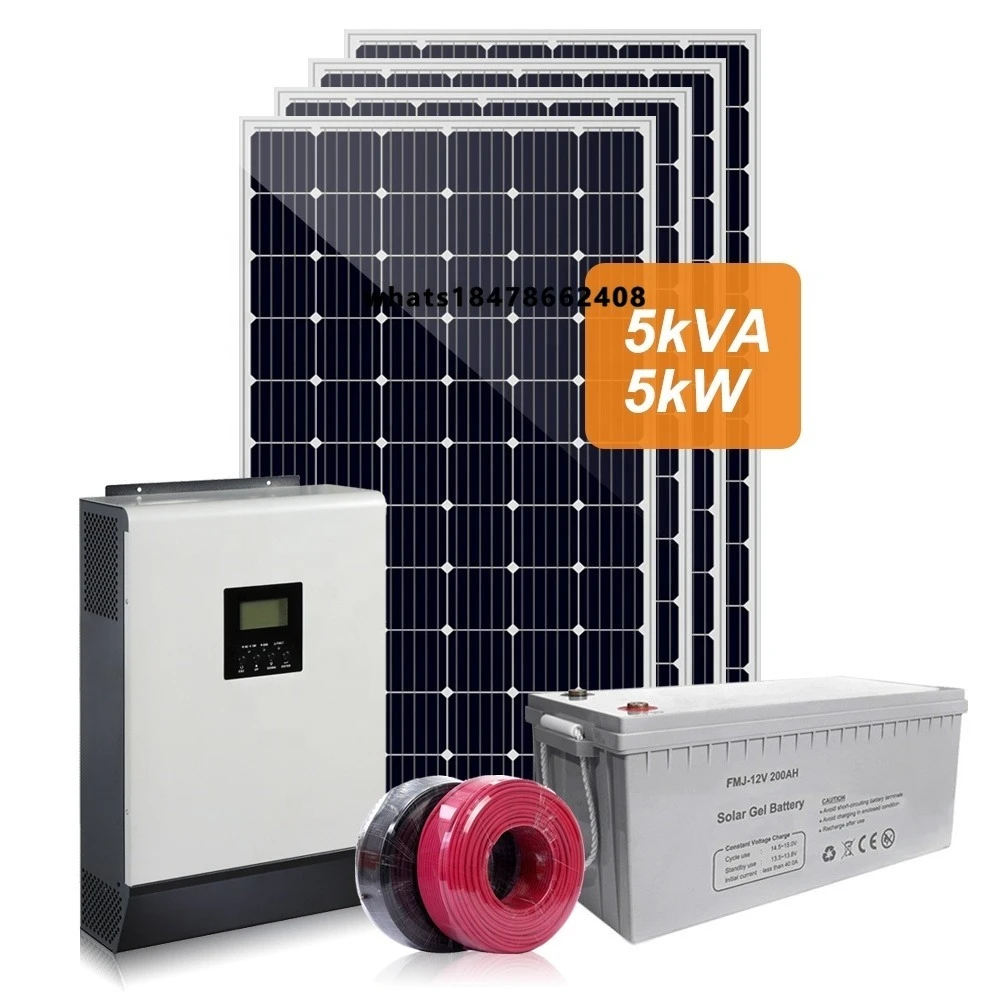 Factory price 5kVA  off-grid solar generator