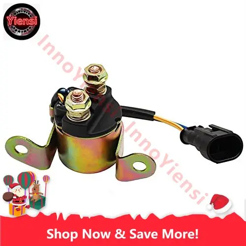 ソレノイド電気リレー-オートバイスターターリレー-ソレノイド電気スイッチ-ppoollaarriiss-ranger-700-2006-2009-と互換性あり