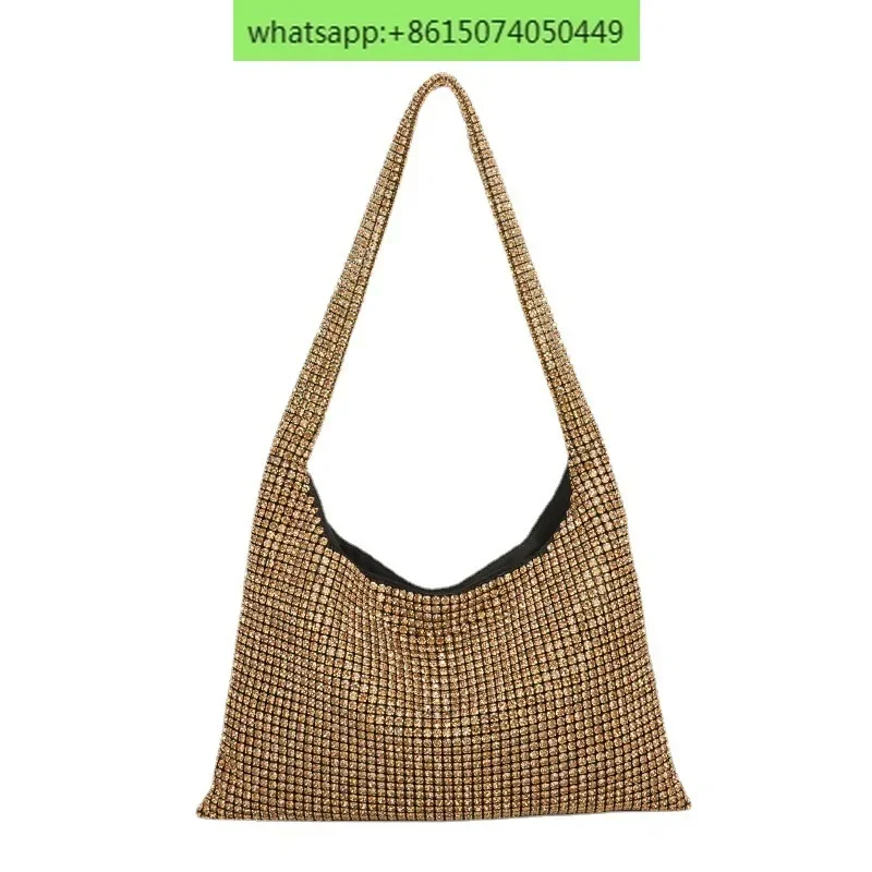 

Fashion dinner one-shoulder handbag vest bag temperament Joker street beat underarm bag.