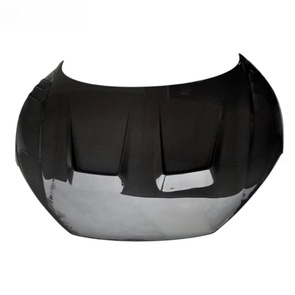 High Quality PAK Style Double Sided Dry Carbon Fiber Engine Hood Bonnet for R8 2016-2025 Car Modification Body Parts