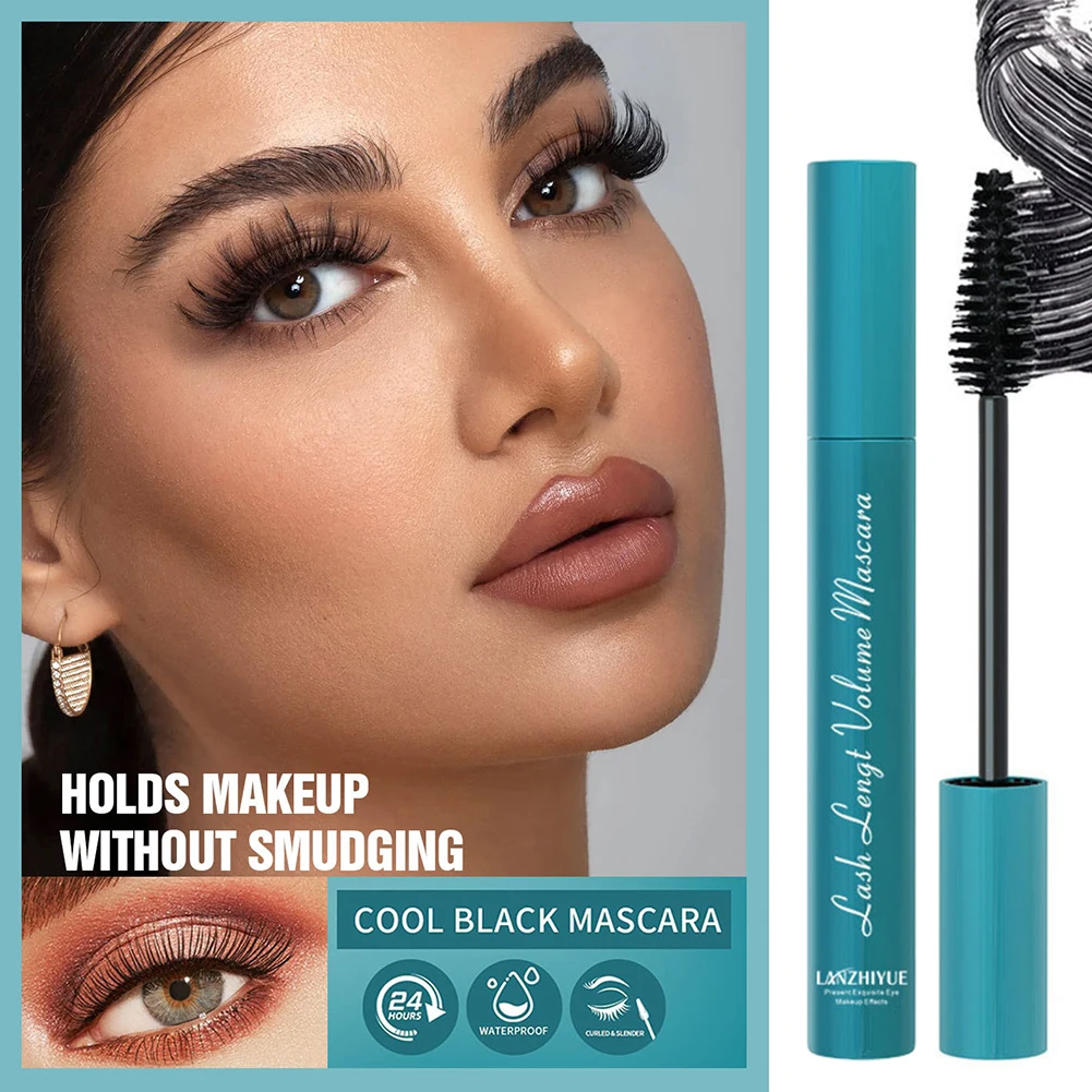 

Новая тушь для ресниц, устойчивая к размазыванию, без клопов, долговечная подкручивающая тушь для ресниц, удлиняющая ресницы, цельнодневная установка для женщин, макияж, более очаровательный