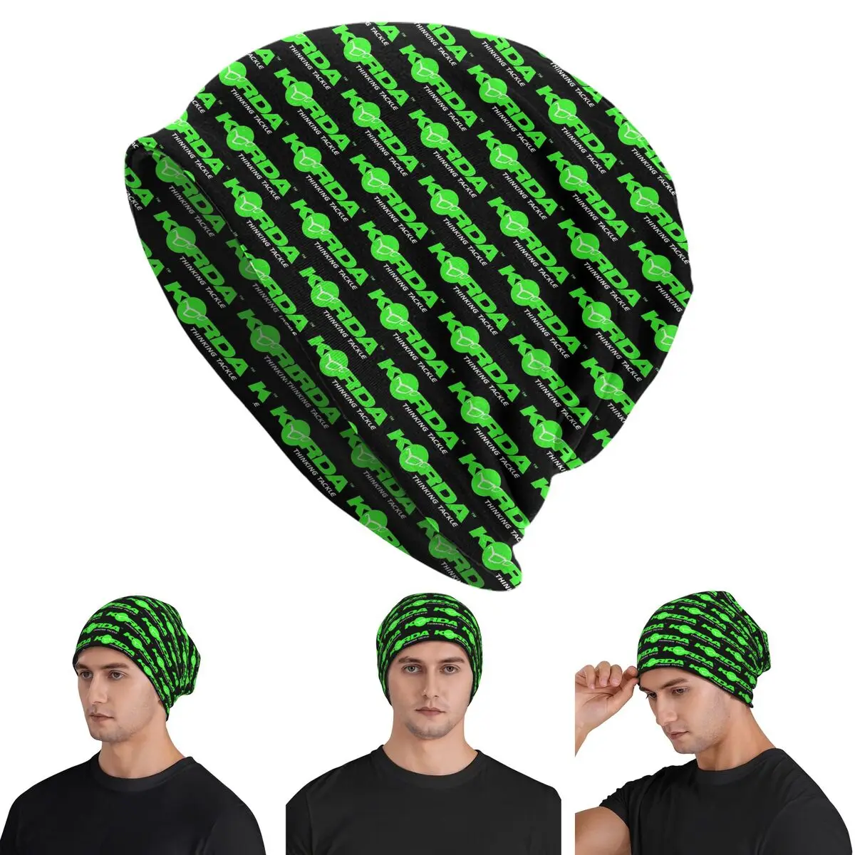 

Korda Fishing Logo унисекс шапки для взрослых шапки вязаная шапка теплая модная осенне-зимняя уличная шапка Skullies