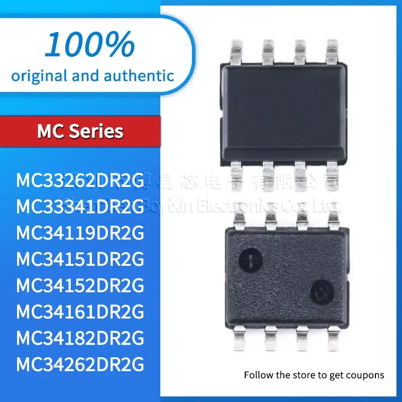 Original genuine MC33262DR2G MC33341DR2G MC34119DR2G MC34151DR2G MC34152DR2G MC34161DR2G MC34182DR2G MC34262DR2G