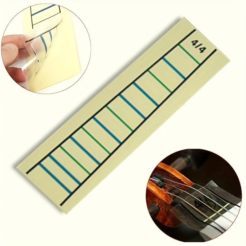 Violin Fretboard Sticker Tape Fiddle Fingerboard Chart Finger Marker For 4/4 1/4 1/8 3/4 1/2