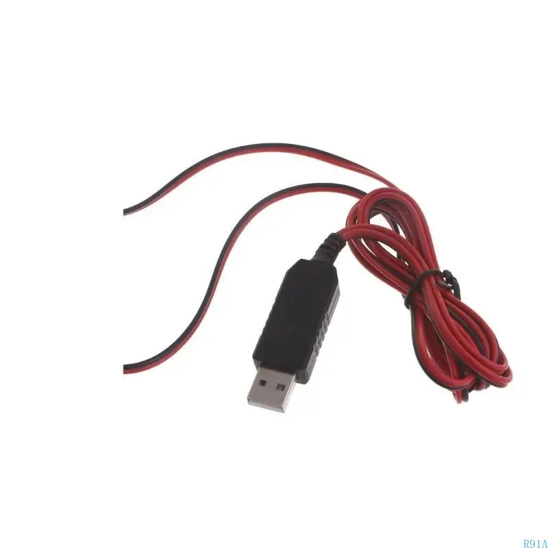 R91A 1 SET DESTAÇÃO FALSO ELIMINADORES BATERIA USB 1 a 2 LR14 C Adaptador alimentação da bateria fonte vez C