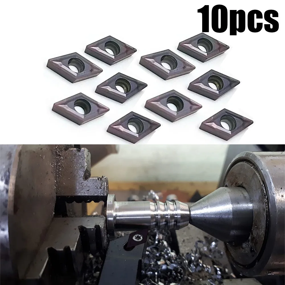 DCMT070204 VP15TF DCMT21.51 Carbide Inserts Or Lathe Turning Tool Holder Internal Turning Tool 10pcs