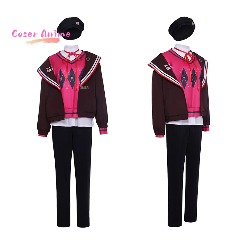 ゲームプロジェクトセカイ カラフルステージ！ 青柳桃夜コスプレ衣装制服ハロウィンカーニバルパーティークリスマスプレイ役割服血餅