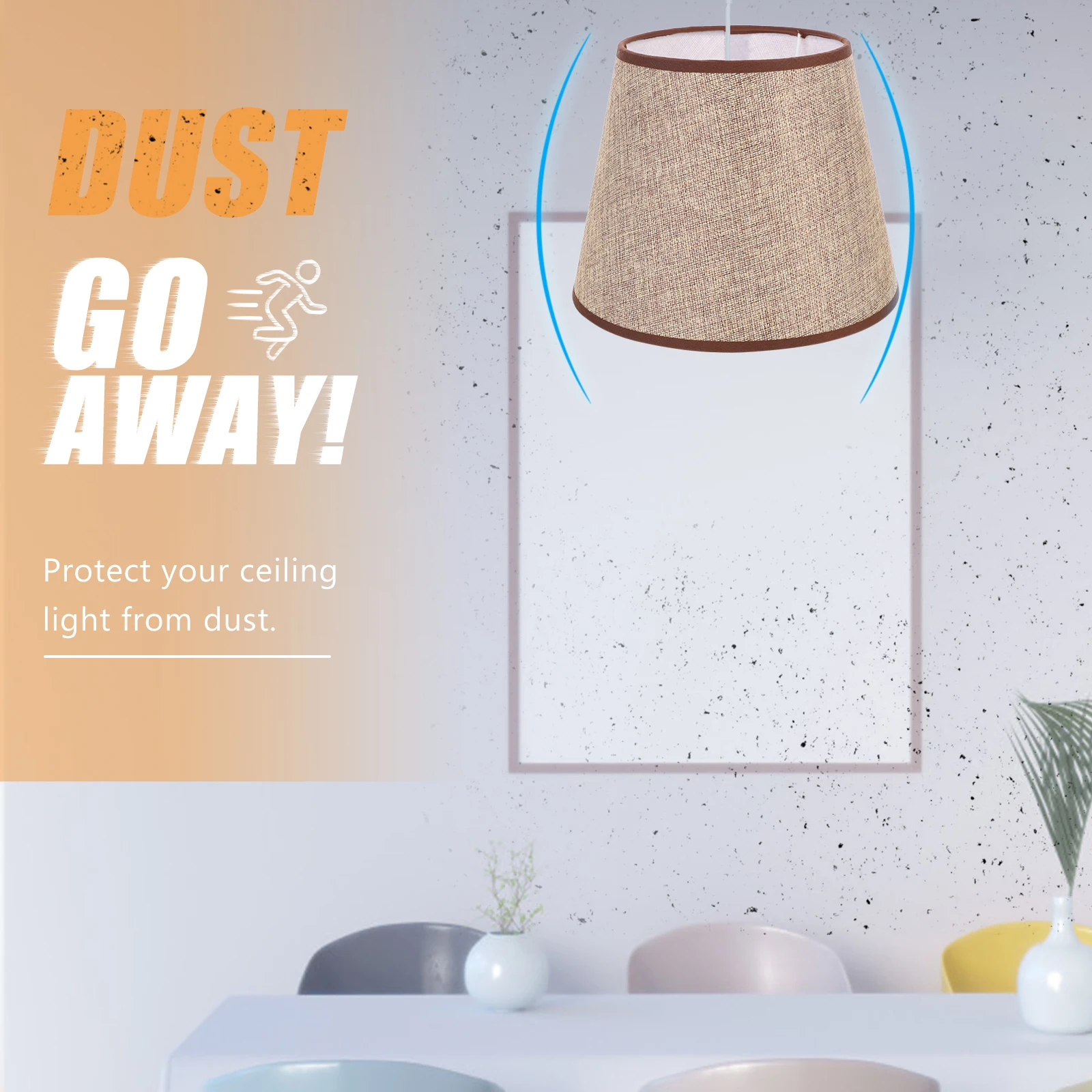 

Lampshade Housing Cloth Table Light Modern Fabric Protector Shades Wall Lamp Cover Diffuse Lighting Warm Atmosphere Bedroom