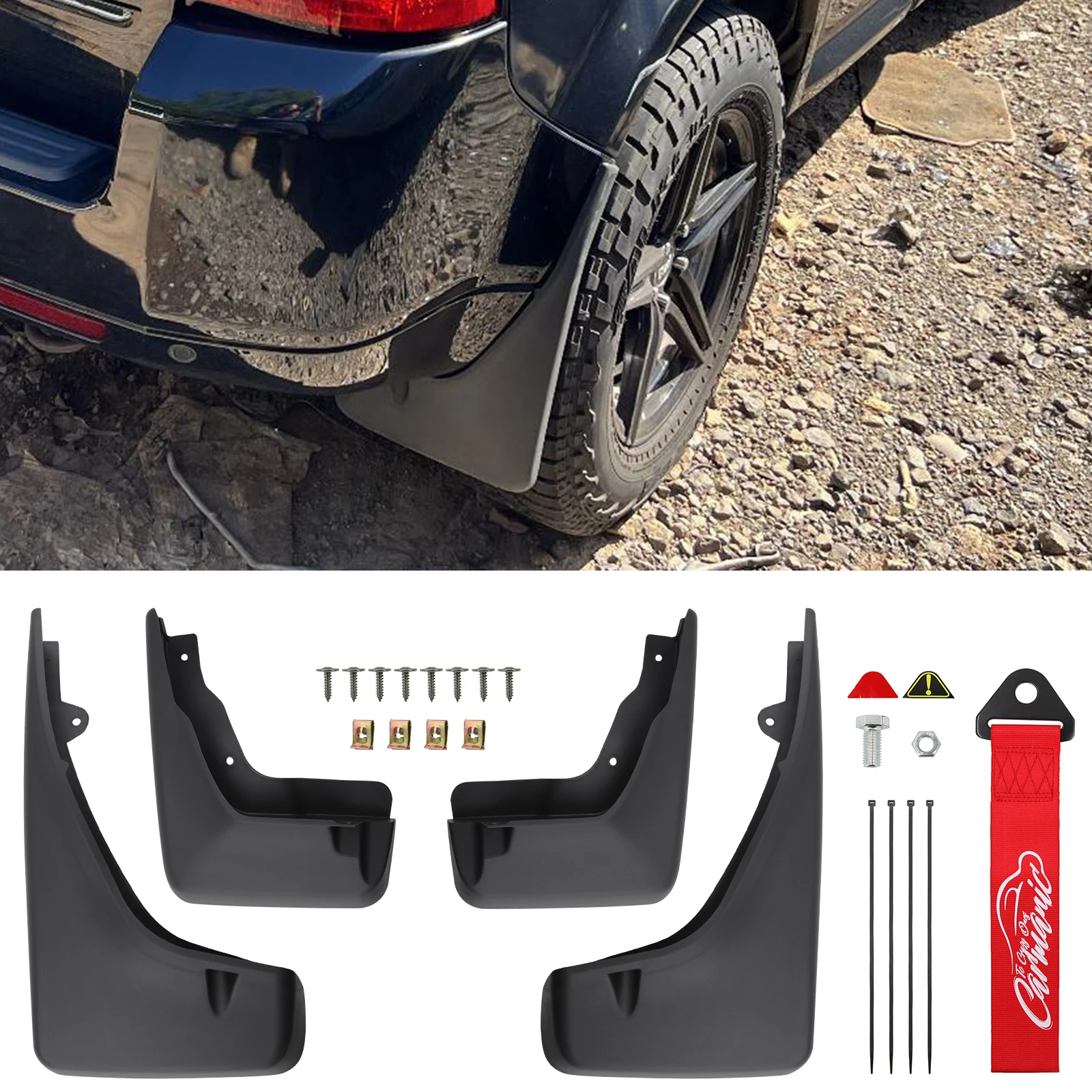 

FOR LAND ROVER LR2 FREELANDER 2 2006-2015 MUDFLAPS SPLASH GUARDS MUD FLAP FRONT REAR ACCESSORIES 2008 2009 2010 2011