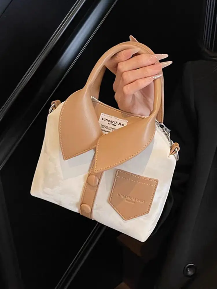 

Creative Luxury Mini Crossbody Bag for Women 2025 New High Quality Plaid Clothes Design silver HandBag Purses