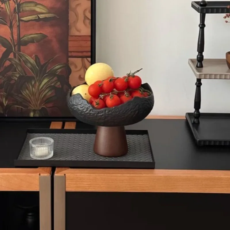 

Ceramics Bowl Coffee Table Center Ornaments Fruit Bowls Dinner Pretty Pottery Decoration Dish Kitchen Aesthetic Art Container