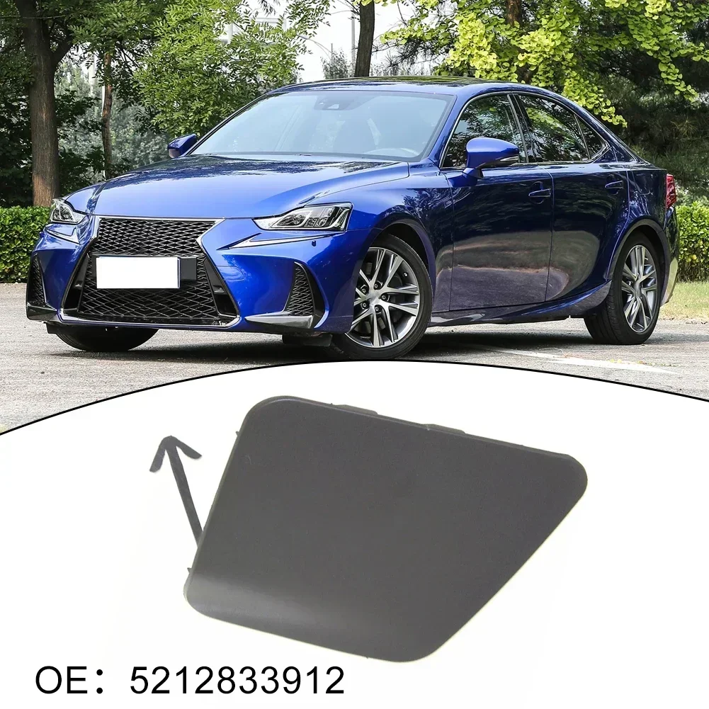 

Bumper Tow Hook Eye Cover For Lexus ES350 ES300 2013-2015 Front Right Bumper Tow Hooking Cap ABS Replacement