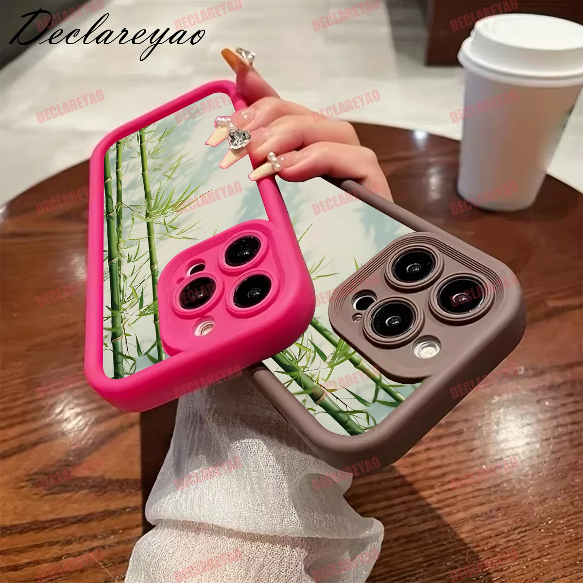DECLAREYAO Soft Light Slim Matte TPU Covers For OPPO Reno 6 2 2 13 13 Z Z 13 2 Z Pro 14 K F 11 Pro 11 10 1 Case Cover Shockproof - view 3