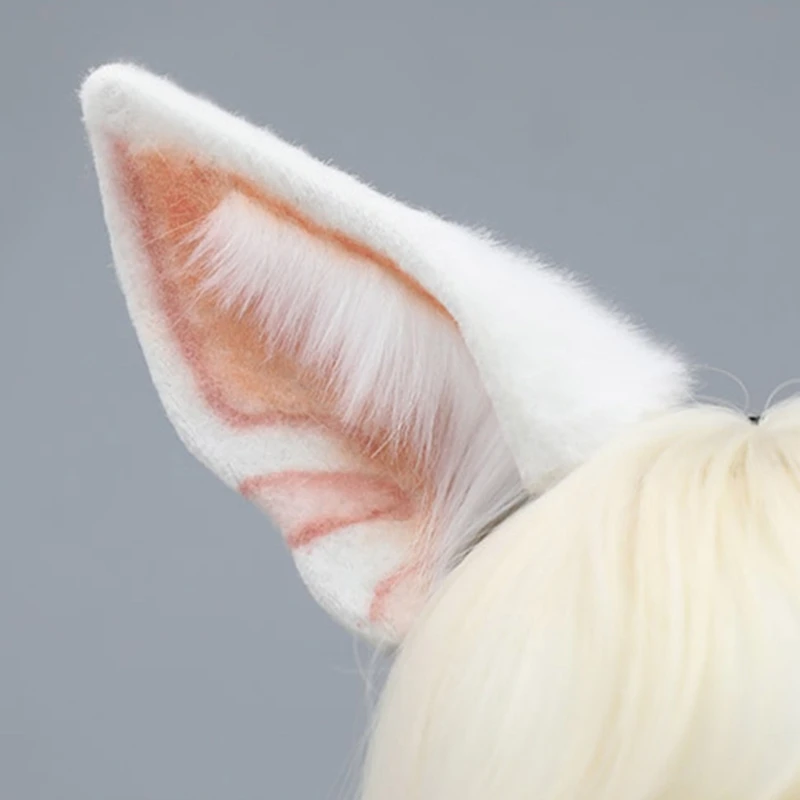 652F Fursear Hairband thiếu niên cô gái Maid Hairhoop Halloween Trang phục Phụ kiện tiệc tùng