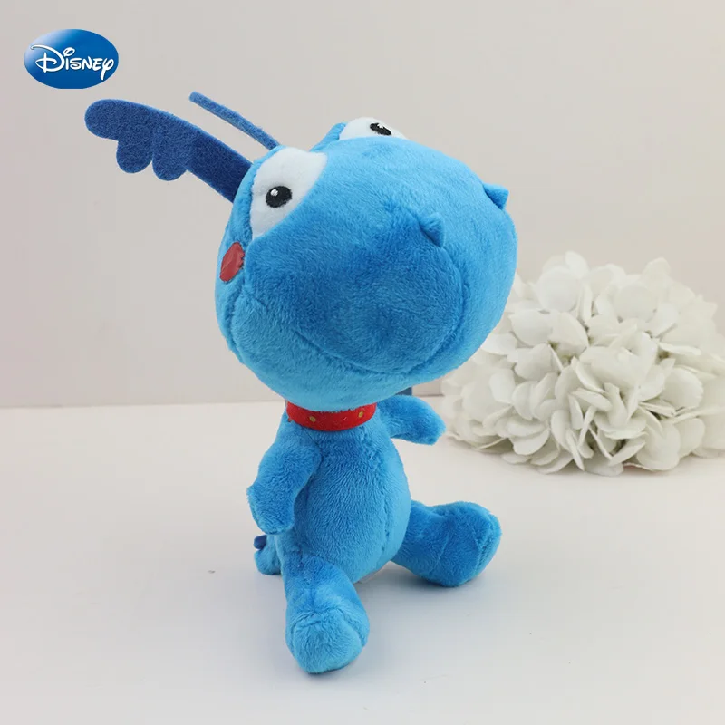 

Мягкая плюшевая игрушка-дракончик Доктор Скаттфайнс от Disney, синий, для детей, подарок на день рождения для девочек