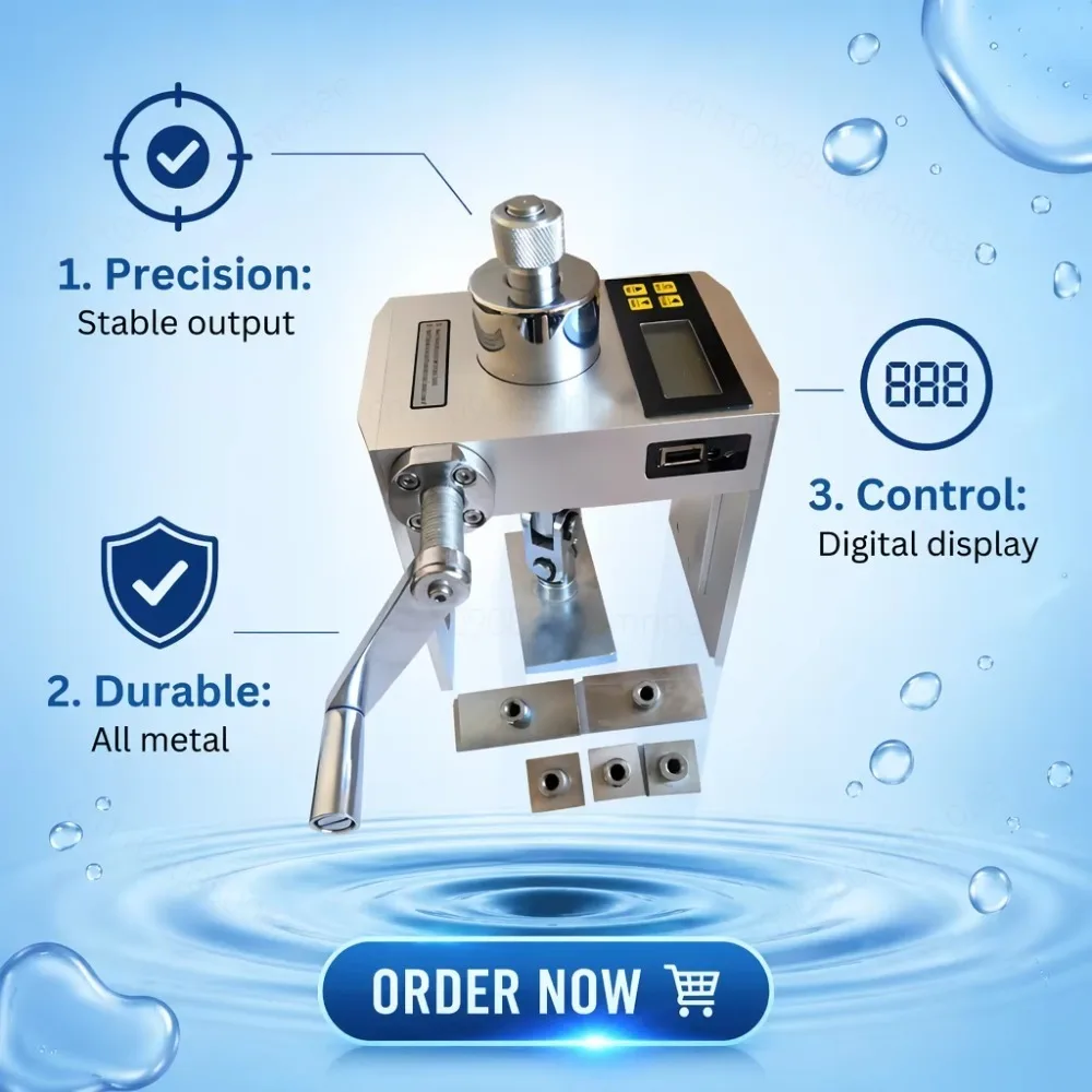 Laboratory portable digital tile tensile tester for testing the adhesive strength of coatings