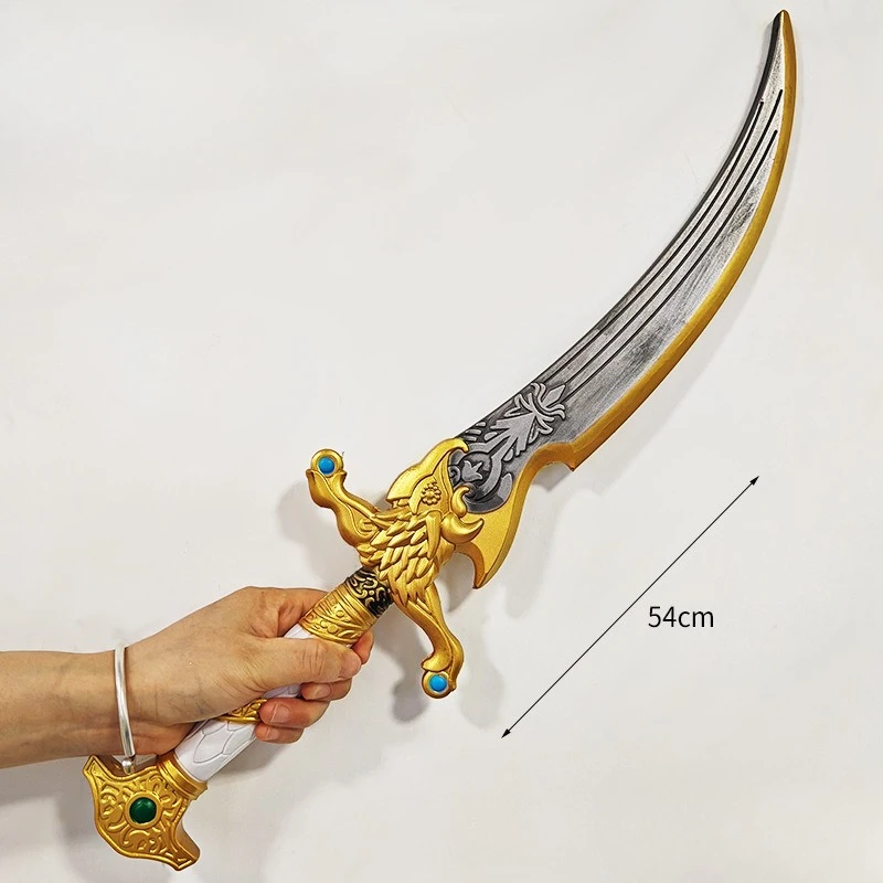 55cm/21.65in Naraka：Bladepoint Katana Sword PU Model Props Game Peripherals Cosplay Samurai Collectible Ornaments Boyfriend Gift