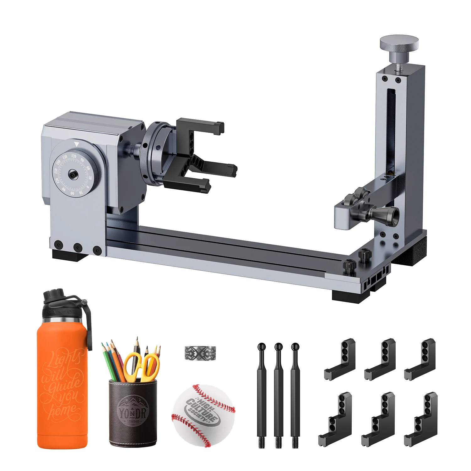 

Longer Rotary Extension for Nano Series， Ray5 Series， B1 Series, Other Frame Engraving Machines, Y-axis Rotary Roller