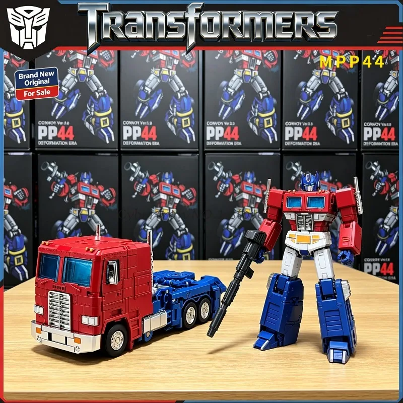 Transformer Toys Deformation Robots MPP44 Optimus Prime‌ W8020 Alloy Car G1 Movie Character Enlarged Version MP10 Action Figures