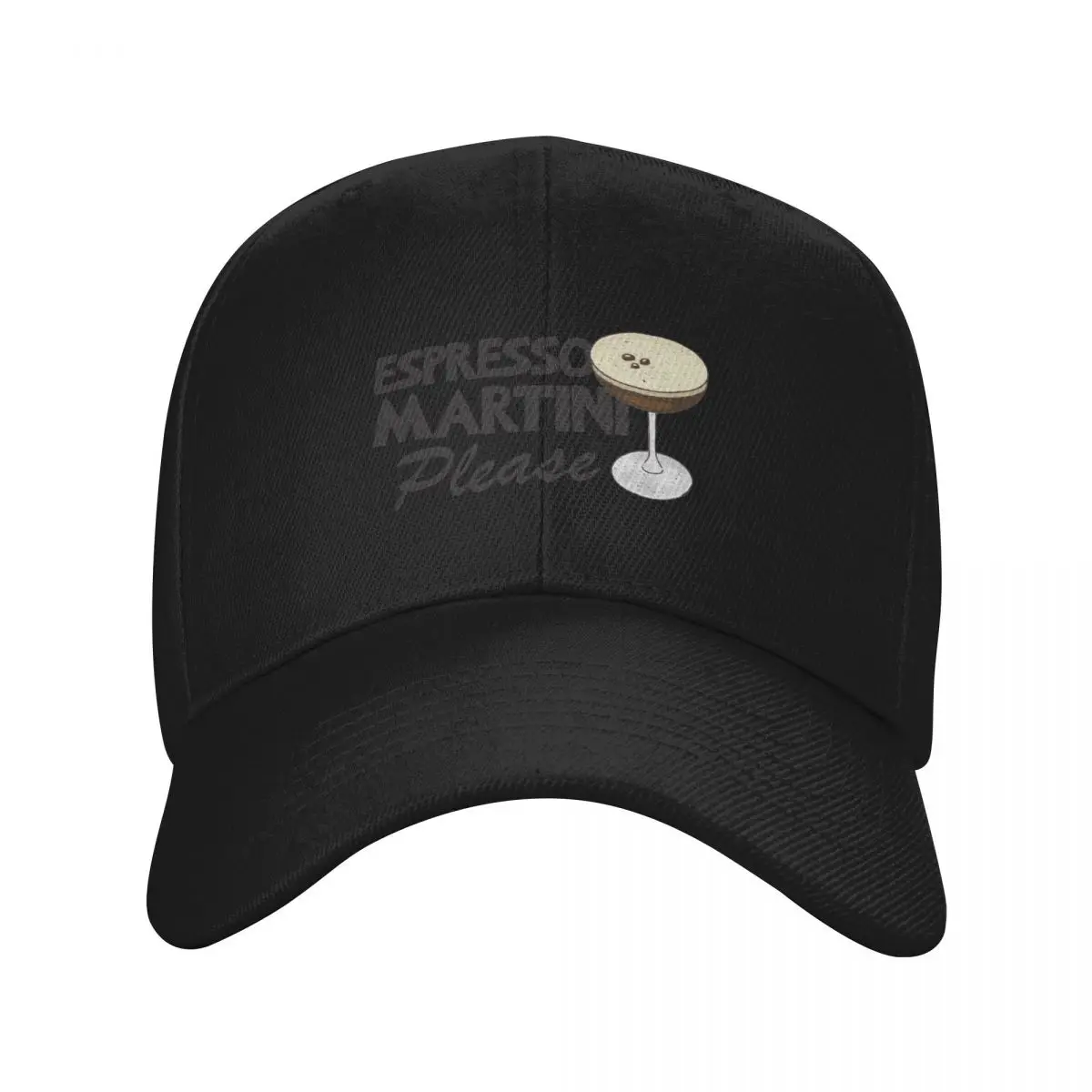 Espresso Martini Please Baseball Cap Hat Luxury Brand funny hat Bobble Hat dad Girl Men's