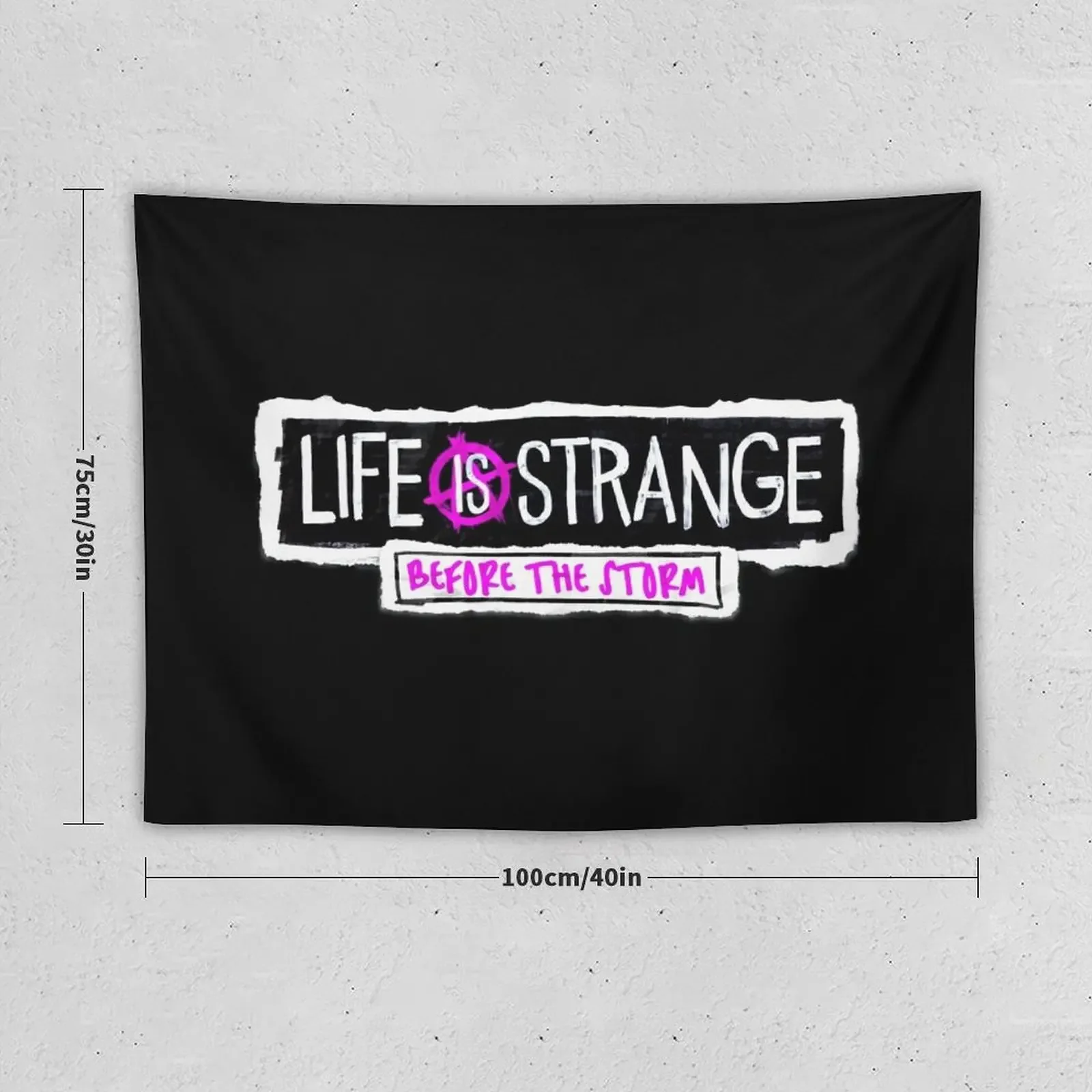 Before the Storm Logo - Life is Strange 1.5 Tapestry Wall Hanging Wall Wall Decoration Items Tapestry