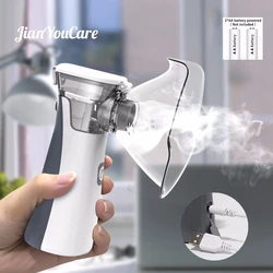 JianYouCare medical Portable silent nebulizer Handhold inhalator kids Adult Atomizer home mesh Asthma aerosol inhaler inhalador