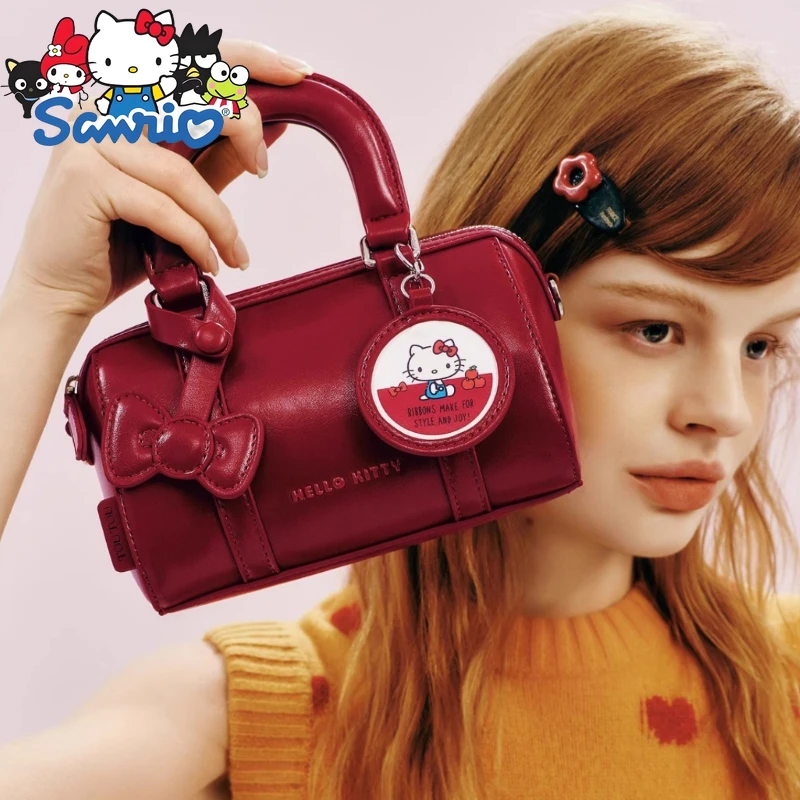  Hello Kitty New Mini Women's Handbag Luxury Brand Original Mini Women's Shoulder Messenger Bag Fashion Mini Women's Bag