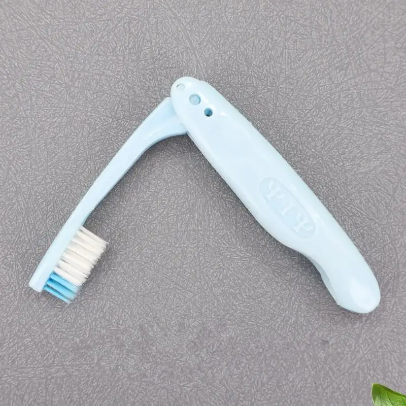 Foldable Toothbrush Folding Portable for Travel Compact Size Suitable for Outdoor Hiking Camping Trips