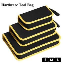 Multifunction Oxford Canvas Repair Tool Bag Hardware Screws Nails Organizer Soldering Iron Pouch Case Portable Travel Tools Bags