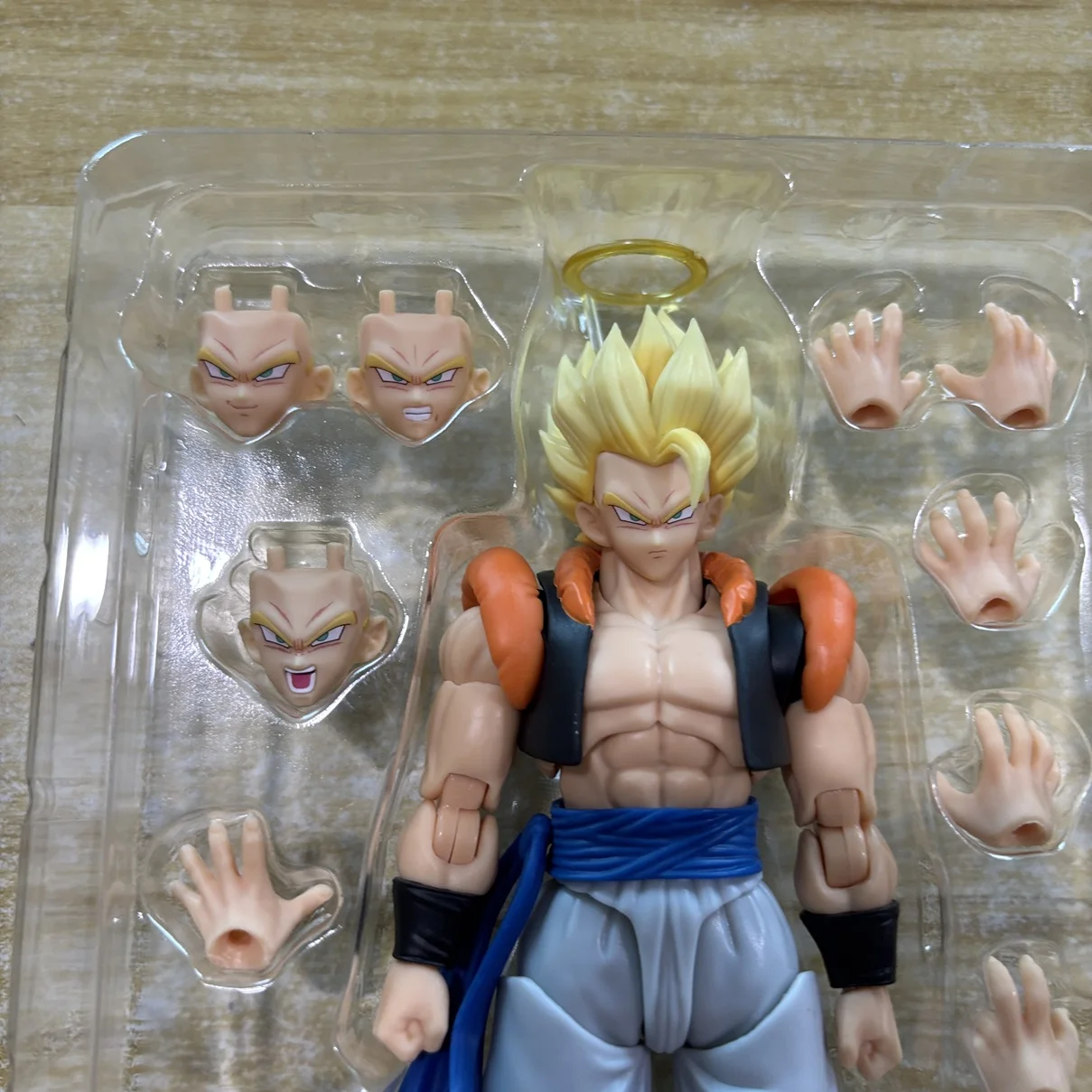 متوفر في المخزون-دراغون بول شيطاني صالح DF SHF Gogeta Hero Waltz لعبة مجسمة هدية #6