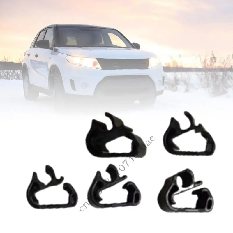 Secure Fastener for Wiper Arm Sprayer Hose Part Number 1617040080 Automobile Windshield Wiper Arm Retainer 