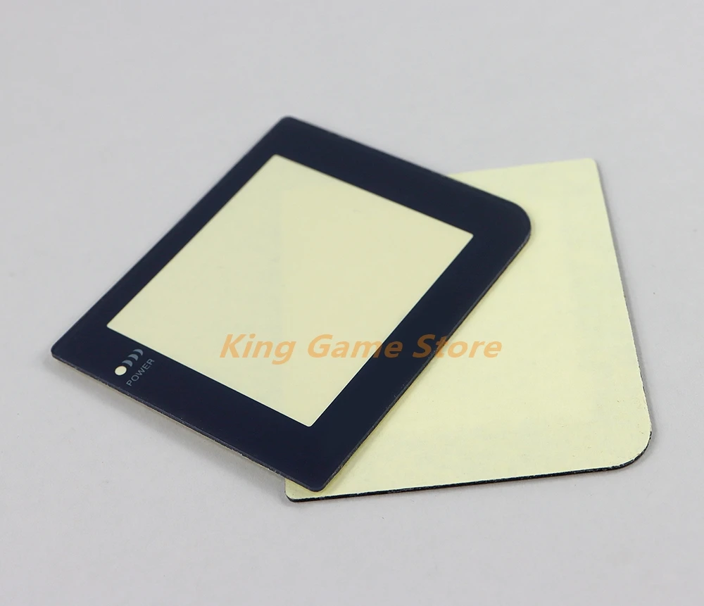 20 قطعة/الوحدة حامي مرآة عدسة بلاستيكية سوداء لـ GameBoy Light GBL شاشة لوحة مرآة بلاستيكية لوحدة تحكم ألعاب نينتندو GBL