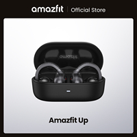 Amazfit Up Open-Ear Earbuds Built For Comfort Clip On And Set Off Control And Clarity Safe And Sound