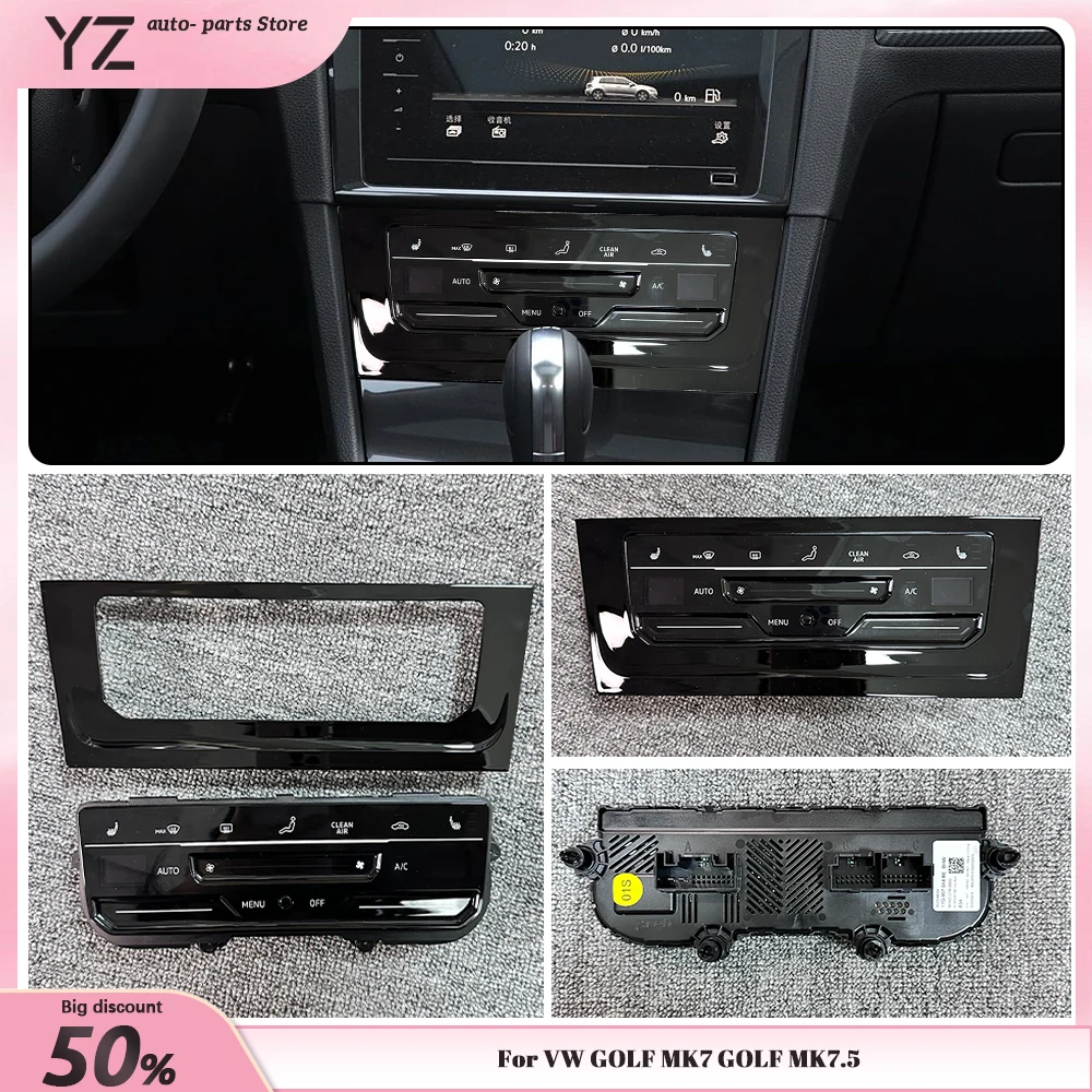 For VW GOLF MK7 GOLF MK7.5 Automatic Touch Air Conditioner Full Set Automotive Interior Seat Heating