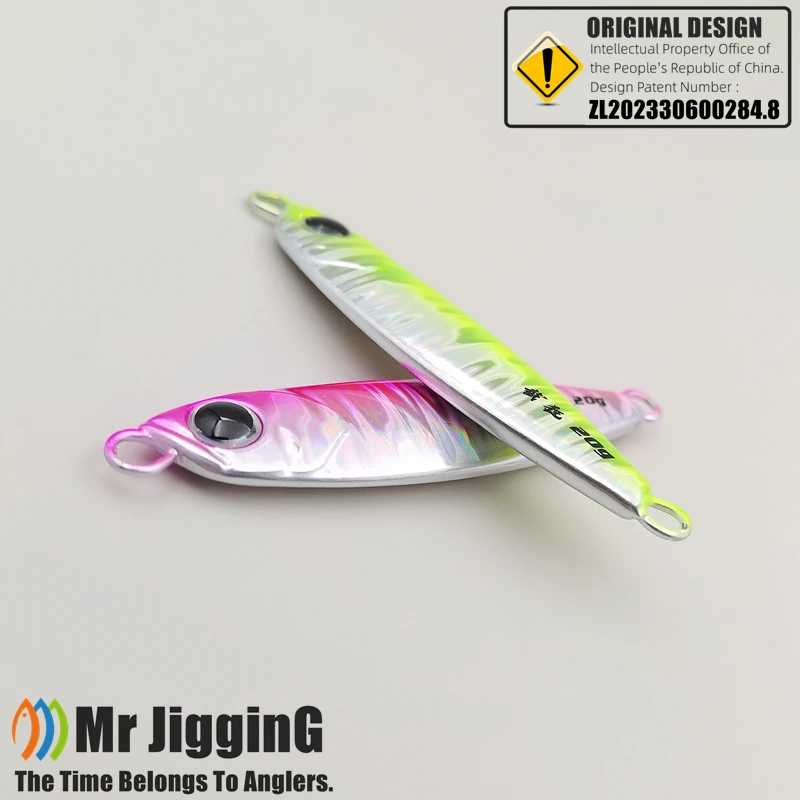 Mr JigginG 5szt 2024 Nowe metalowe przynęty 10g 15g 20g 30g 40g Shore Casting Jigging Lure Sea Bass Fishing Spoon Artificial Bait Tackle — zdjęcie 6