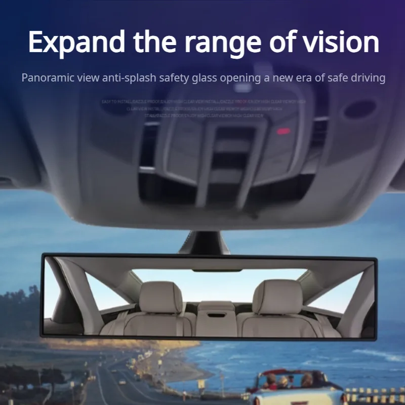 antiglare car mirror Wideangle car mirror with large field of view Impact resistance High Definition Mirror