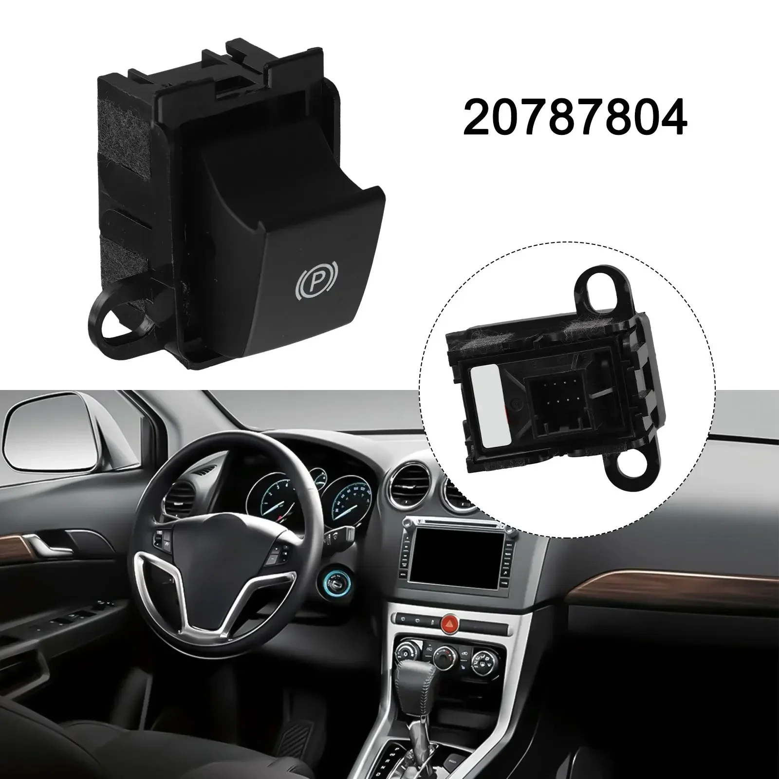

Car Electronic Handbrake Switch 20787804 For Chevrolet For Captiva 2011-2017 Parking Switch Electronic Handbrake Switch ABS