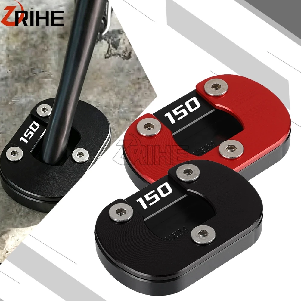Aluminum Motorcycle DJANGO150 Side Stand Enlarge Foot Support stand Accessories For Peugeot DJango 150 django150 2021 2022 2023