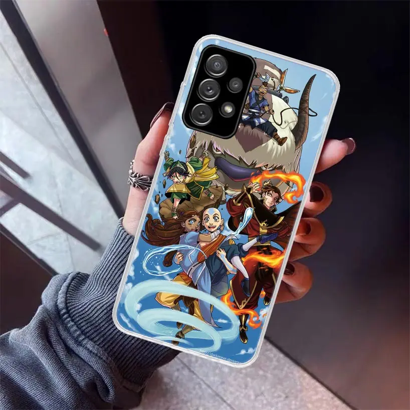 Anime Avatar The Last Airbender Phone Case For Samsung Galaxy A15 A14 A13 A12 A55 A54 A53 A52 A35 A34 A33 A32 A25 A24 A23 A22 A0