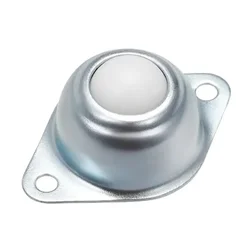 0.5 / 1 Inch Roller Ball Transfer Bearings,Two Holes Nylon Ball Transfer Bearing Roller Ball for Transmission,Furniture 로타리 롤러