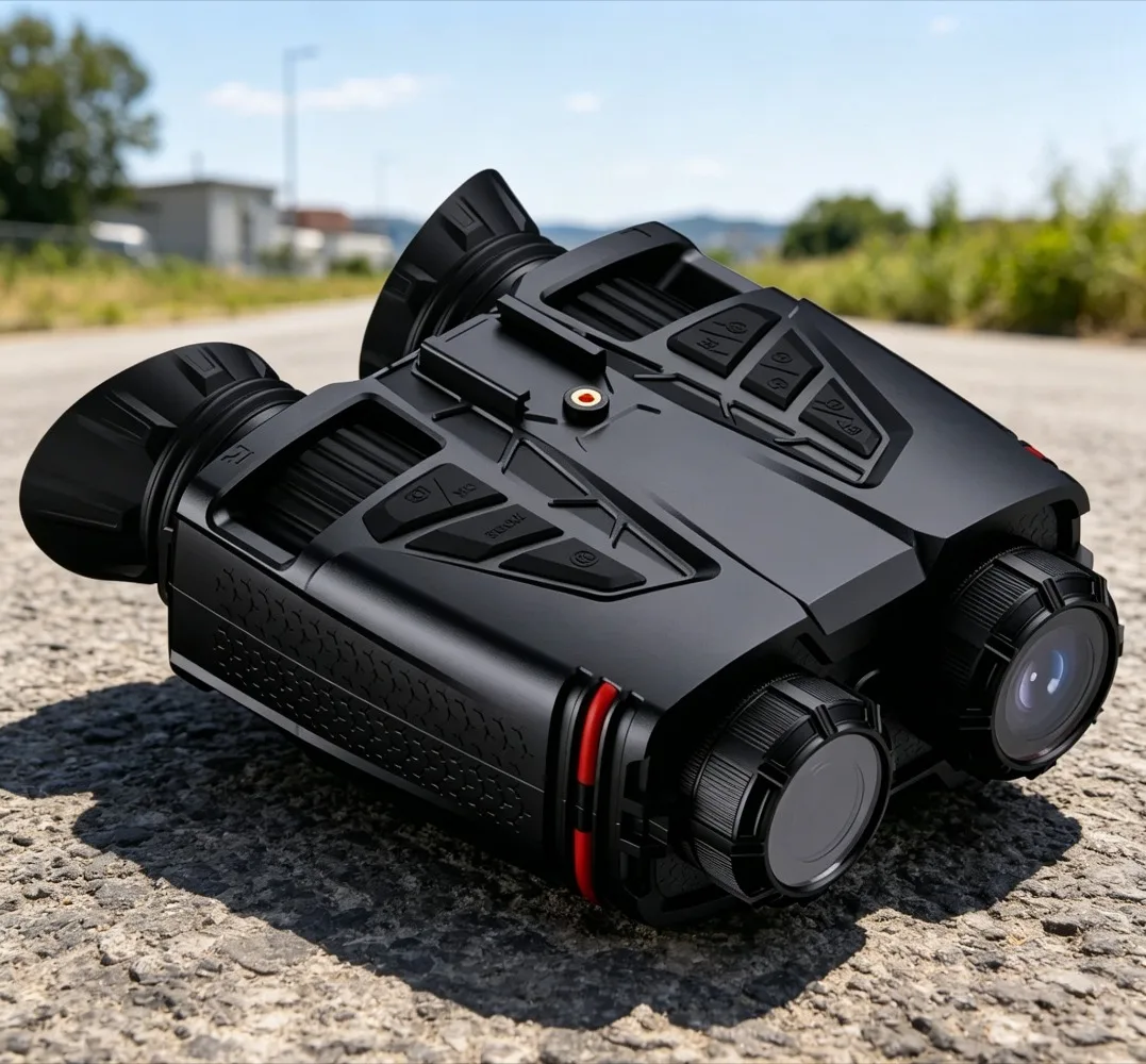 Hunting and Camping NVC800 4K UHD Infrared Head-Mounted WiFi Digital Telescope Camera Binoculars with Night Vision 16X Zoom