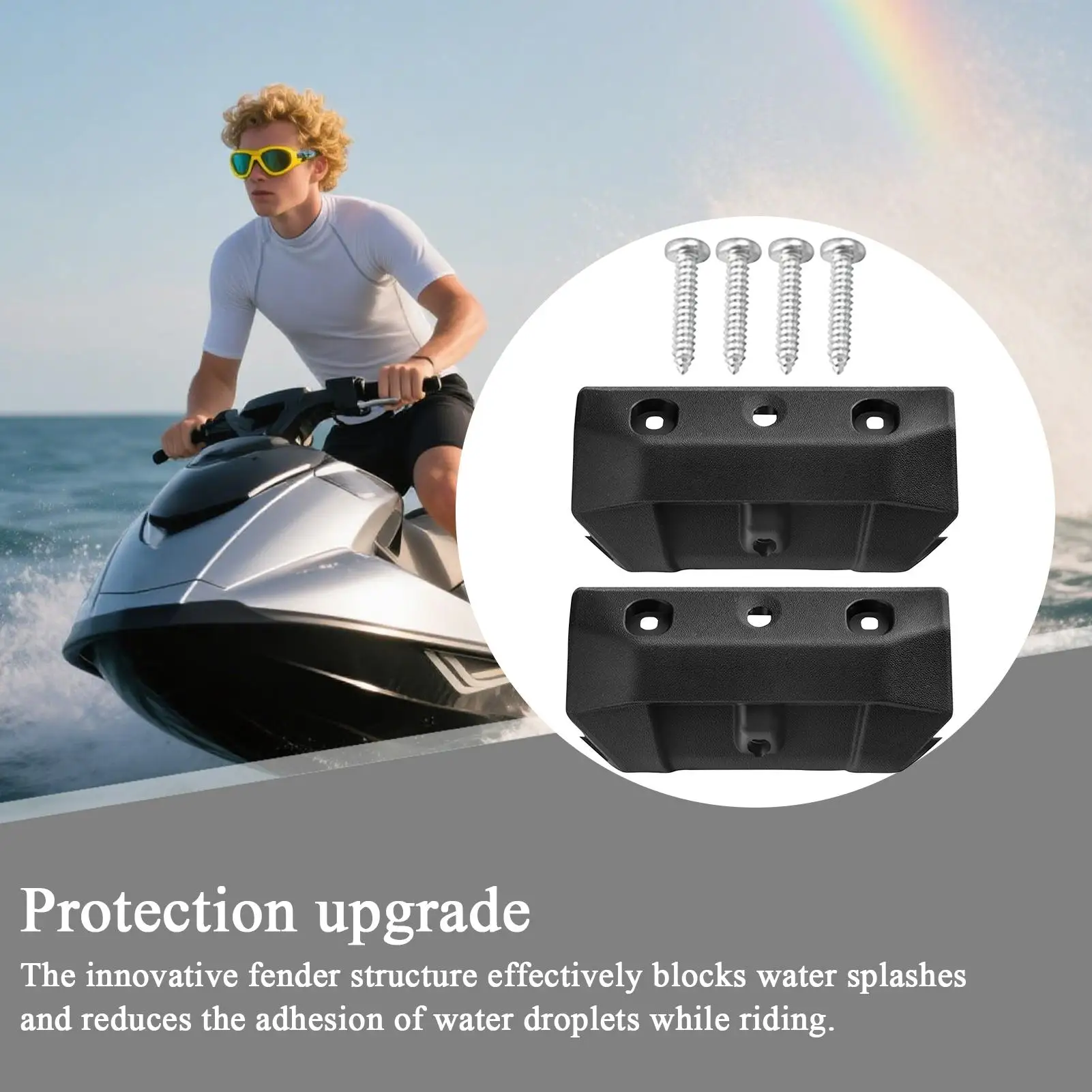 Pontoon Bumpers For Docking Plug-on Dock Bumpers For Pontoon Boats Heavy-Duty Protector Cushioning Guard For Surfing Cruising