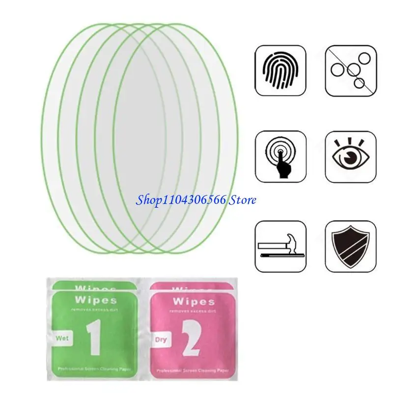 02DD 5/10Pcs Screen Protector For Tracker Soft Clear Protective Film on