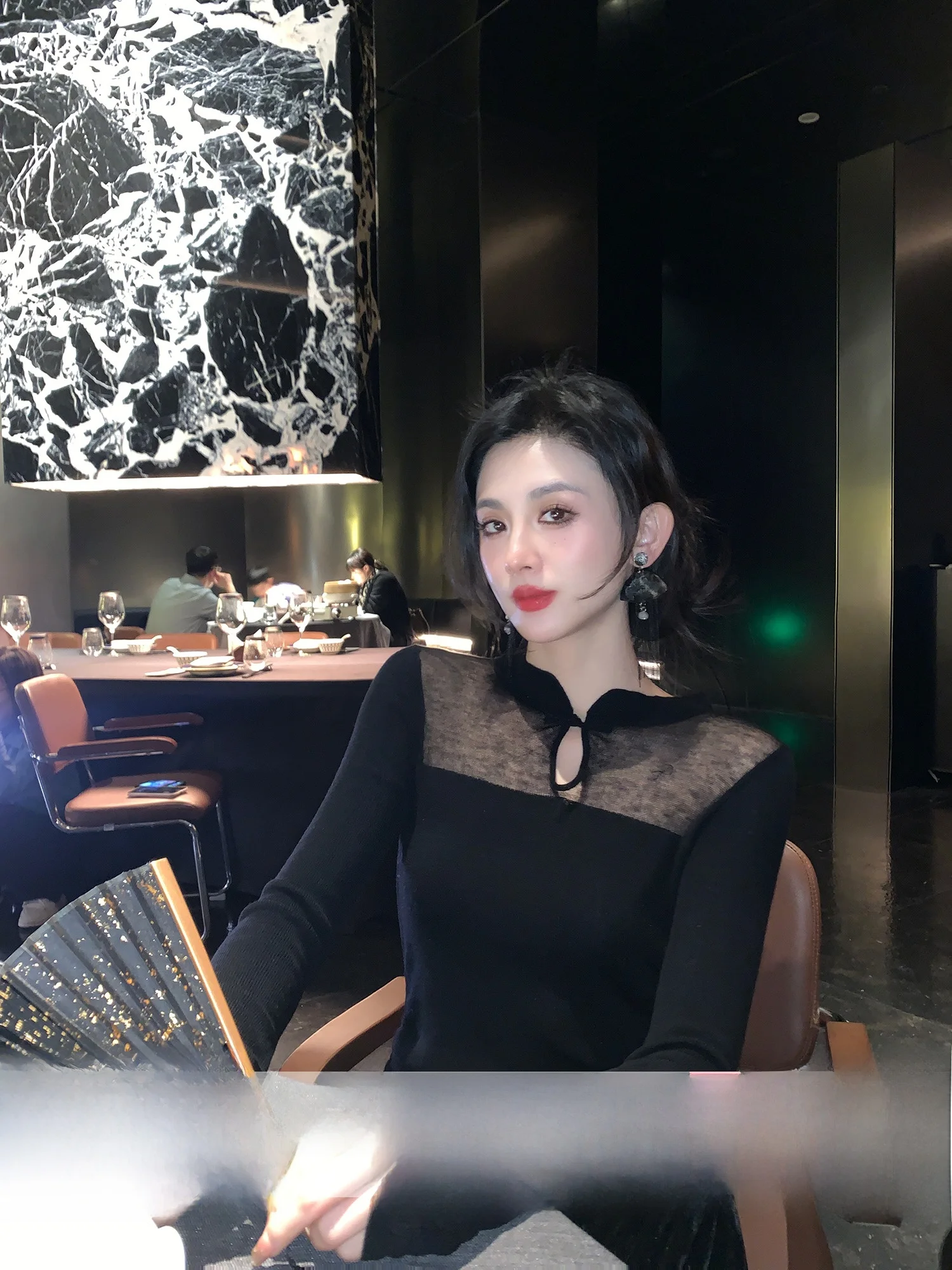 

Женский свитер MOSS STUDIO из китайской шерсти, вязаный, с водорастворимым воротником-стойкой, 100% шерсть, для повседневной носки