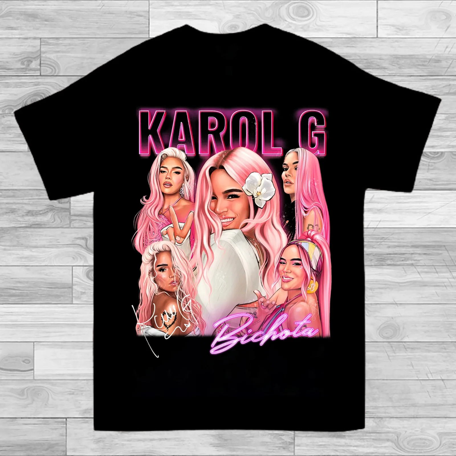 Rare Karol G Singer Gift For Fan S-2345XL Unisex T-shirt GC1086