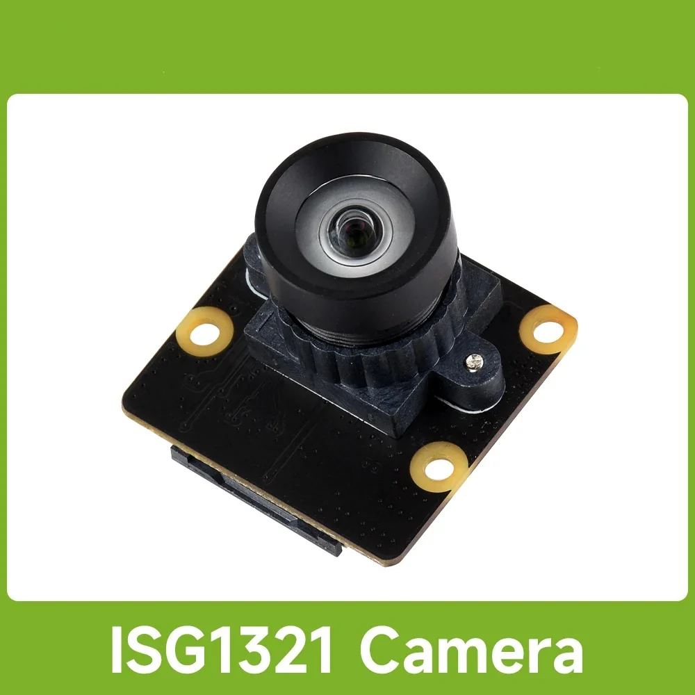Waveshare ISG1321 1.38MP Mono Camera Module, Global Shutter, 95.5° FOV Wide Angle Lens, Supports 1280 × 1080@120fps Output