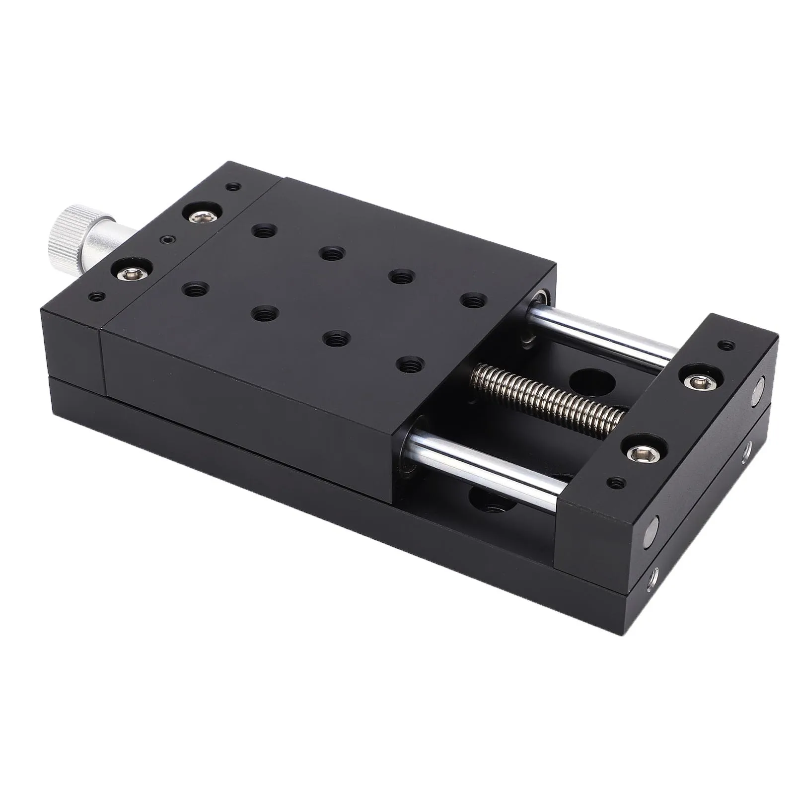 Manual  Linear Stage X‑ Linear Stage Manual Twist Fine‑Tune  Sliding Table Aluminum Alloy SP80A‑DB40