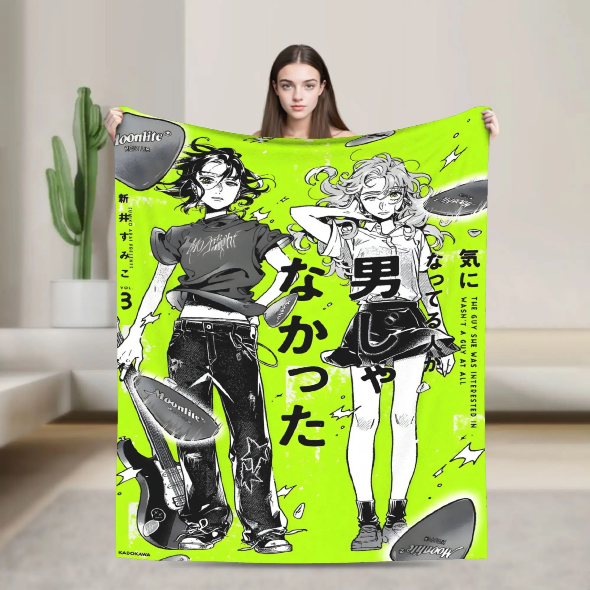 The Guy She Was Interested in Wasn't a Guy at All Blanket Quality Soft Warm  Throw Blanket Winter Picnic Home Decor Bedspread